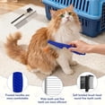 thumbnail image 4 of Dwellin 7 Pack Flea Comb,Stainless Steel Dog Cat Grooming Combs with Rounded Tooth for Remove Fleas Lice Eggs Double Sided Tear Stain Remover Dematting Tool for All Types of Small Medium Large Pet, 4 of 7
