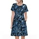 thumbnail image 1 of Balery Octopus Vestidos sueltos de manga corta para mujer, vestidos de verano 2025, vestidos casuales de corte A con vuelo., 1 of 6