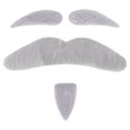 thumbnail image 2 of Pegatizas de Cejas de Bigote, Bigote Falso de Seguridad para el Rendimiento del festival para actividades de JUEGO para Adultos y Niños los Usan para el Carnaval, 2 of 7