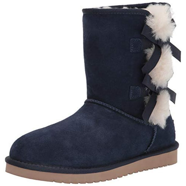 Navy blue clearance uggs with bows