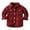 Red, variant on Landzoo Toddler Boys Girls Shirt Coat Jacket Plaid Long Sleeve Kids Lapel Button Tops Outwear Cozy Lightweight Children Sweatshirts
