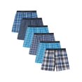 thumbnail image 1 of Hanes Boxeurs Tissés pour Hommes Lot de 6, m, Assortis, 1 of 2