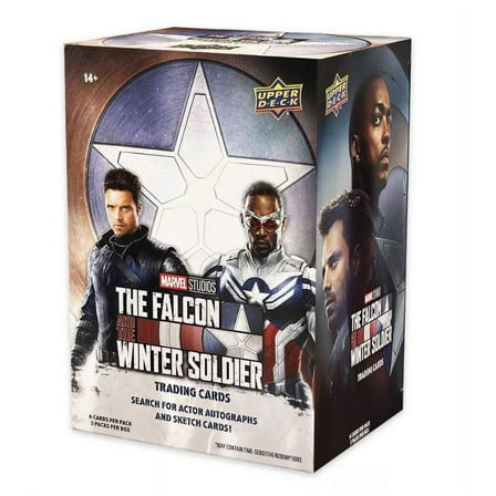 Upper Deck Marvel Studios The Falcon & The Winter Soldier Blaster Box