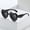Black, variant on Black Peach Heart Sunglasses Sunglasses Womens Trendy Sunglasses for Women Plastic Sports Style UV400 Protection Running Sun Glasses Vintage Trendy Shades One Size