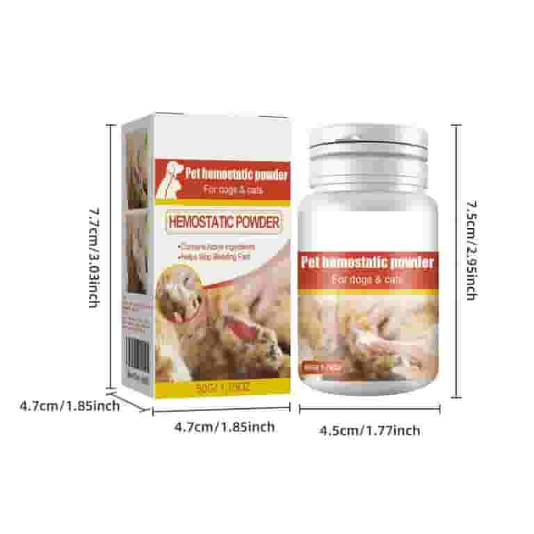 YZWEI Dog Nail Stop Bleeding Stop Bleeding Powder for Dogs
