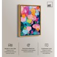 thumbnail image 2 of Glide of Colors Canvas Modern Color Abstract by Art Remedy, Gold Frame, 30" x 45", 2 of 7