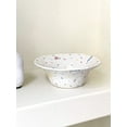 thumbnail image 3 of Korean-style white ceramic straw hat plates, deep plates, home-style dining plates, and high-quality appearance, 3 of 5