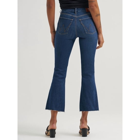 Wrangler Bespoke Kick Flare Rosa - Ladies Jeans  - 112375004