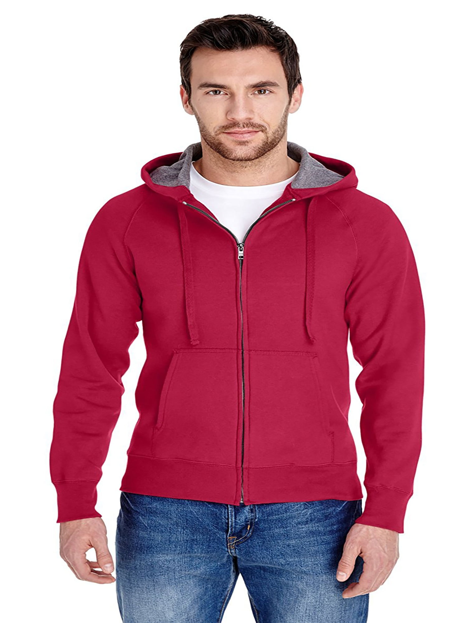 Men's Premium Lightweight Full Zip Hoodie, Style N280