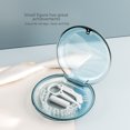 thumbnail image 2 of Black Compact Dental Storage Case: Portable, Durable Organizer for Retainers, Invisible Braces, Orthodontic Appliances with Easy-Access Design for Discreet On-the-Go Protection, 2 of 5