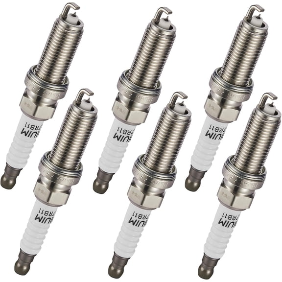 BDFHYK Set of 6 Iridium Spark Plug Compatible with INFINITI QX60 Q50 Q70 M35h JX35 EX35 FX35 G25 G35, Compatible with Nissan Maxima Murano Pathfinder Altima Quest 350Z,Replacement for 1406 DILKAR7B11