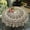 Beige, variant on Visland Handmade Crochet Cotton Tablecloth Round Crochet Tablecloths for Wedding Home Decor