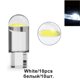 thumbnail image 1 of 10pcs w5w 194 t10 Carcasa De Vidrio cob led Bombilla De Coche 6000k Blanco Verde Azul Rojo Cuña Placa De Matrícula Lámpara De Domo, 1 of 4