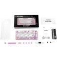 thumbnail image 2 of YUNZII B75 PRO Wireless Mechanical Keyboard,75% Layout with Knob,Hot Swap Gasket Custom Structure,Creamy Pre-lubed Switches,RGB Backlit,Bluetooth/Type, 2 of 9