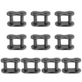 thumbnail image 1 of WESIEVYA 10Pcs Precision Production Roller Chain Buckle for Chain Components Industrial Use 1.4x0.6in, 1 of 8