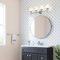 thumbnail image 3 of Design House Aubrey 4-Light Transitional Indoor Dimmable Bath Vanity Light, Polished Chrome, 3 of 25