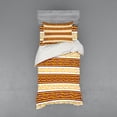 thumbnail image 2 of Ambesonne Retro Bedding Set 4 Pcs, Meanders, Queen, Redwood Apricot, 2 of 3