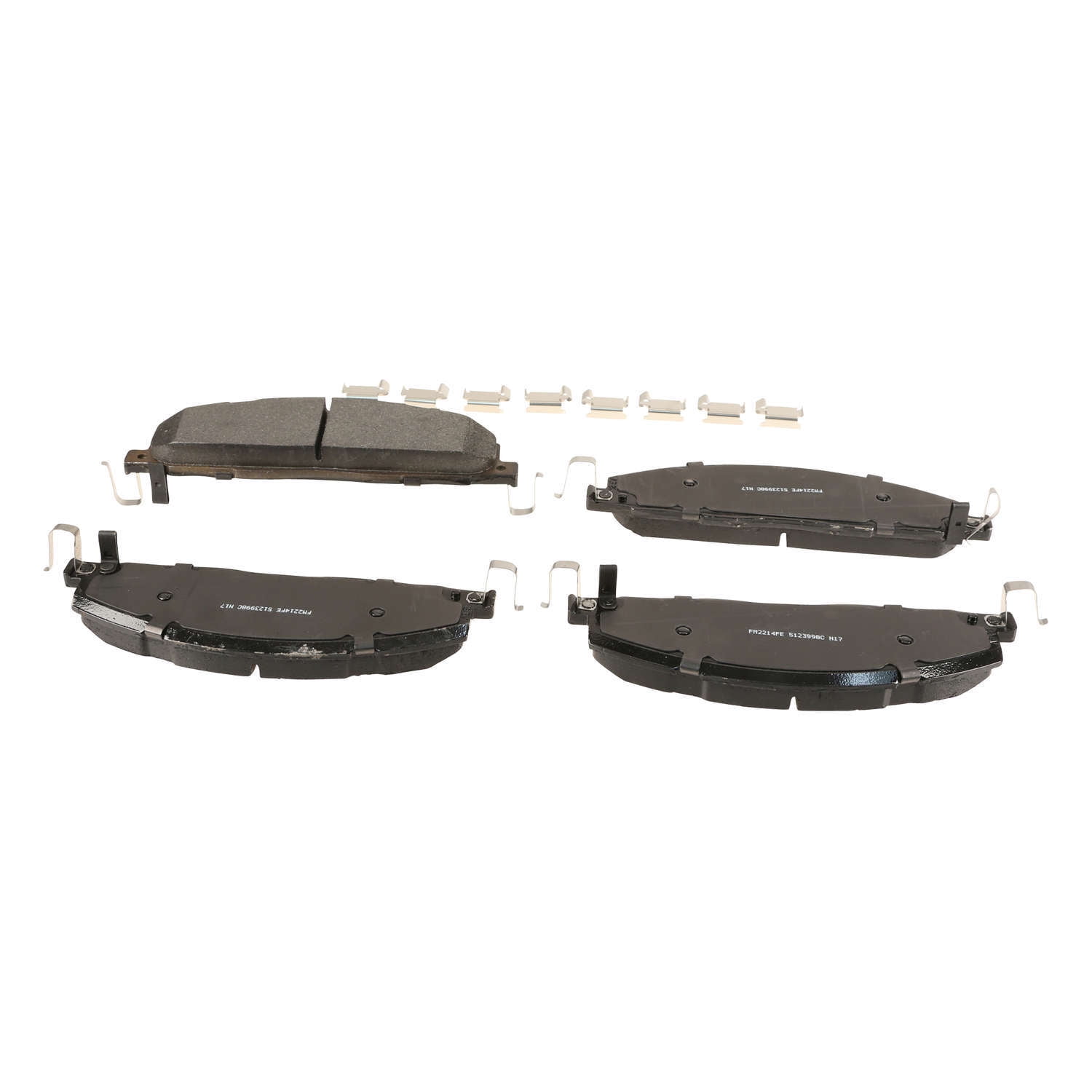 Wagner Brake Severe Duty Brake Pad Set, w/ Hardware Kit ...