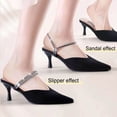 thumbnail image 6 of Hesxuno Elastic Heel Straps for High Heels,Shiny Shoe Laces for Heels, Detachable Shoe Strap Belt Band for Holding Loose High Heels Elastic High Heels Shoe Straps Replacement Ankle Straps for Heels, 6 of 7