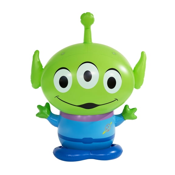 Toy Story Alien 4-Foot Inflatable Sprinkler for Kids Ages 3 & Up