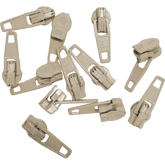 Sullivans Make-A-Zipper Spare Pulls-Beige