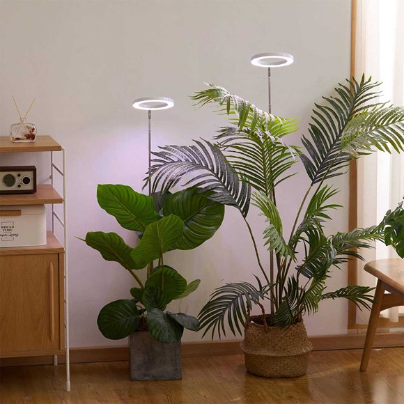 Grow Lights For Indoor Plants, Plant Lights For Indoor Growing Battery Operated Grow Lights For Indoor Plants with 3H/9H/12H Timer 10W For Succulents Small Plants