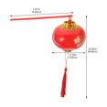 thumbnail image 2 of Luxshiny 2 Pcs Décoration Lanterne Rouge Lanterne Rouge pour Festival de Printemps et Nouvel An, 2 of 8