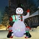 thumbnail image 5 of 1,8 m decoración navideña juguete inflable regalo muñeco de nieve pingüino luces LED integradas interior exterior fiesta de año nuevo decoración de jardín, 5 of 6