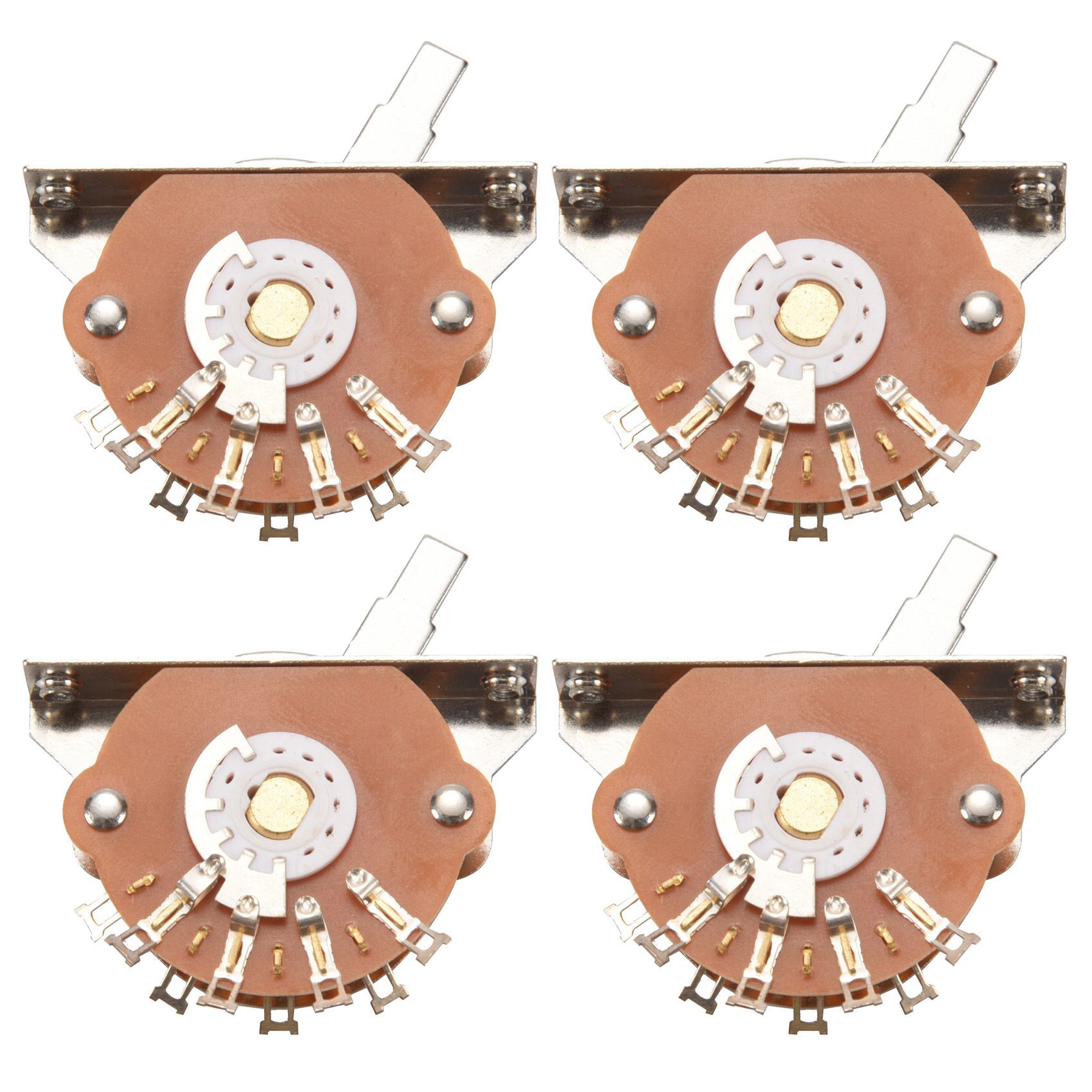 4X 3 Way Lever Pickup Selector Switches for Electric Guitar Switch