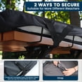 thumbnail image 4 of Slsy 2 pack 21'' Heated Stadium Seats for Bleachers with Back & Arm Support and Wide Cushion, Extra Portable 6 Reclinng Positions Bleacher Seat for Outdoor Camping Games Sports, 4 of 9