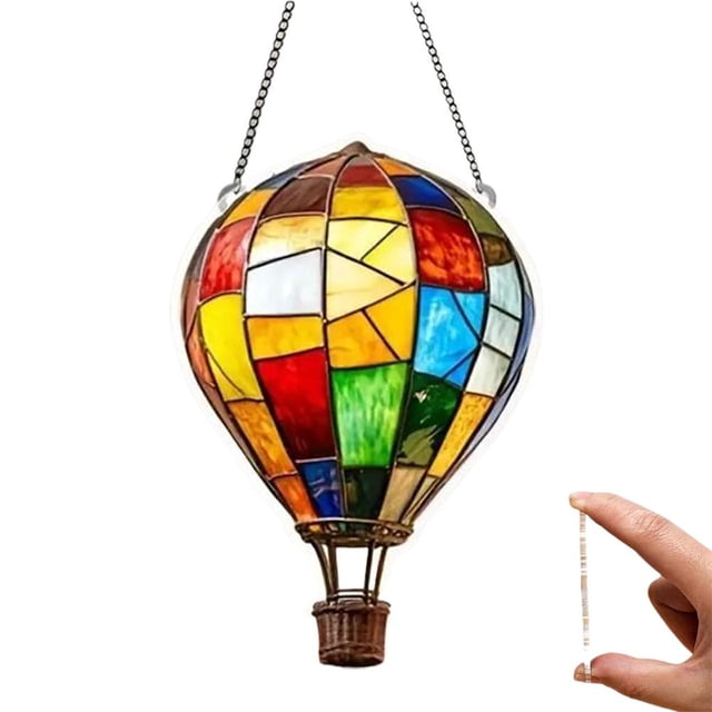 Lanterne Montgolfière Amour Pendentif Saint-Valentin Simple Mode Décoration Acrylique