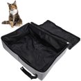 thumbnail image 1 of Cat Litter Box Waterproof Foldable Portable Home Outdoor Camping Toilet with Cover Easy Clean Sof, 1 of 8