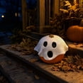 thumbnail image 5 of Pumpkin Ghost Halloween DIY Decoration, Cute Ghost Ornaments for Halloween Party, Small Halloween Decor for Table, Window, and Mantel, 5 of 7