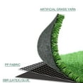 thumbnail image 4 of Fas Home Artificial Grass Rug Green Fake Grass Carpet 9FTX76FT, Pet Turf Mat Dog Grass Pee Pad with Drainage Holes, Indoor Outdoor Synthetic Lawn for Patio, Balcony, Deck, Yard, 4 of 7