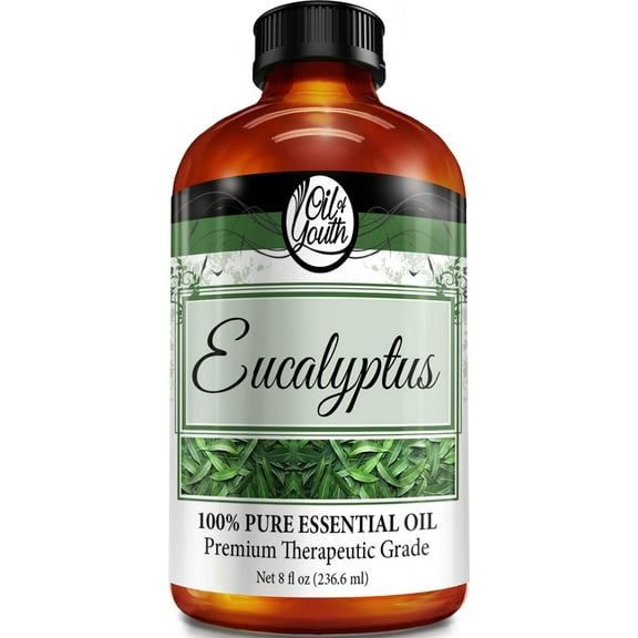 Oil of Youth Therapeutic Eucalyptus Essential Oil, 8 fl oz