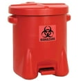 thumbnail image 3 of Eagle Mfg 947BIO 14 Gallon Safety Biohazardous Waste Can, Red, 3 of 4