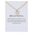 thumbnail image 1 of Dpityserensio Collier Doux Collier en Acrylique Couleur Chaîne de Clavicule, 1 of 6