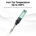 thumbnail image 3 of Mistaha Portable Gas Soldering Iron Kit with Transparent Handle, Adjustable Temperature, Wide Application, Butane Powered, DIY Repair Tool Set., 3 of 6