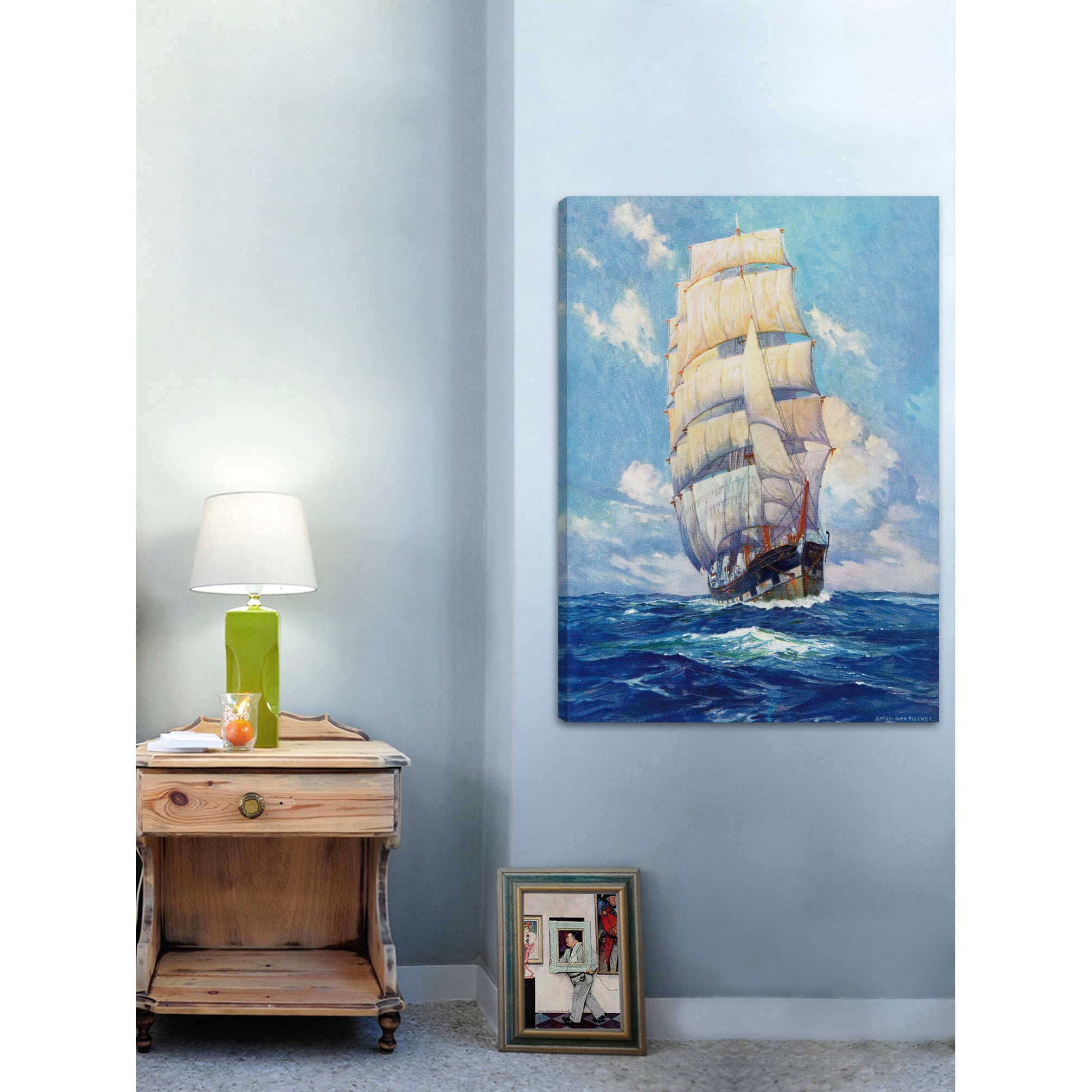 Marmont Hill - "Lots of Sails" Painting Print on Wrapped Canvas