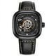 thumbnail image 1 of Relojes relojes mecánicos automáticos relojes para hombre relojes de esfera grande con forma cuadrada hueca, 1 of 6