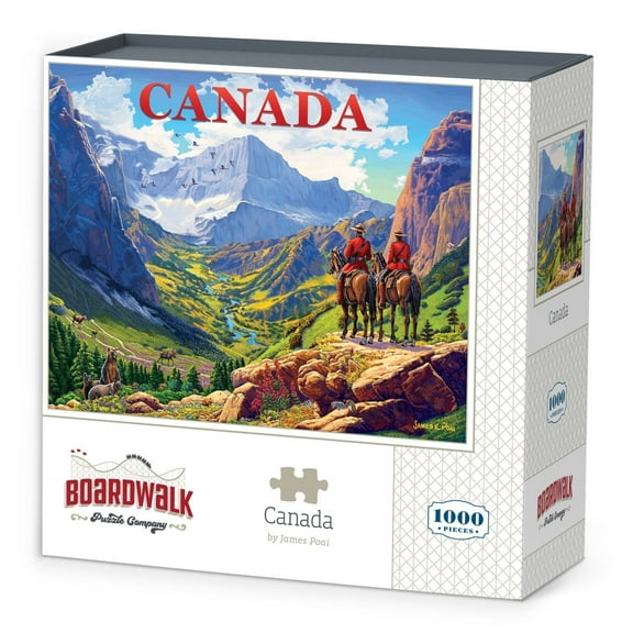 Canada - 1000 Piece Boardwalk Jigsaw Puzzle