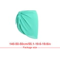 thumbnail image 2 of Jygee Beach Sarong Coverups Traje de baño Wrap Traje de baño Falda Protección Solar Ropa de Gasa con Corbata Abierta Ajustable Traje de baño para Exteriores,Verde, 2 of 4