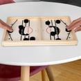 thumbnail image 3 of Juego de mesa Fast Puck Battle para 2 jugadores, interactivo, familiar pequeña, 3 of 9