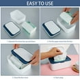thumbnail image 4 of Wet Wipes Dispenser Multifunctional Wet Tissue Box with Dustproof Cover Refillable Wipe Container Keeps Wipes Fresh for Home Bedroom Nursery Room Car Office Bathroom, 4 of 9