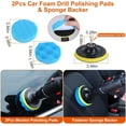 thumbnail image 4 of 26PCS Car Wash Cleaning Kit Detailing Drill Brush Interior Exterior Engine Wheel, 4 of 8