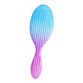 thumbnail image 4 of Cepillo pa el cabello desenredante estático ovalado portátil Color Ombre pa brillo al cabello Azul Colcomx Cepillo para el cabello con paleta acolchada, 4 of 8