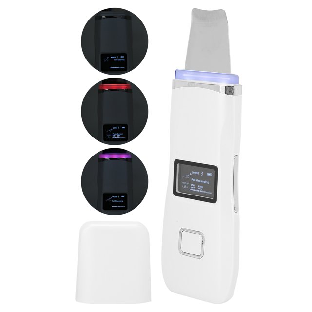 Depurador de piel facial, Depurador de piel ultrasónico eléctrico Depurador de piel ultrasónico Depurador de piel Limpiador de poros Diseño elevado