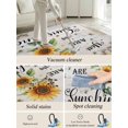 thumbnail image 5 of Sunflower Area Rug for Bedroom 4x6 Ft Sunshine Farmhouse Flower Butterfly Super Soft fuzzy Throw Rug Non-Slip Fluffy Plush Indoor Floor Carpet for Living Room Nursery Home Decor, 5 of 8