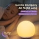 thumbnail image 4 of Night Light Kids, Led Rechargeable Baby Night Light With Dimmable Warm White And Colour Changing Rgb, Touch Control Bedside Lamp, 4 of 5