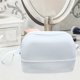 thumbnail image 2 of Bolsa de cosméticos de silicona, bolsa de cosméticos pequeña, bolsa de aseo elegante, bolsa para brochas de maquillaje, soporte para brochas de maquillaje para acampar, 2 of 8